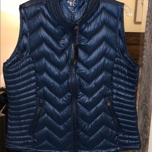 Calvin Klein Puffer Vest- Blue